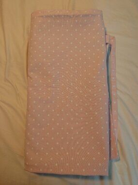 Pottery Barn Kids Pink Polka Dot Black Out Curtains ‎2 Panels